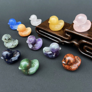 Ingrosso cristallo naturale fatto a mano giallo Calcite rosa quarzo varietà di cristallo di quarzo anatra - Product Image 5