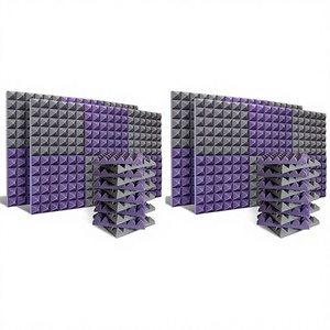 Paneles Acústicos 3D Modernos, Insonorizantes, Ignífugos e Impermeables, Paneles de Pared con Diseño de Modelo 3D, NRC 0.5, para Cine en Casa, Estudio, Villa - Product Image 4