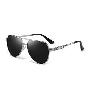 Gafas de Sol Redondas de Metal para Hombre, Gafas de Sol de Moda Personalizadas, Gafas de Sol Polarizadas para Conducir al Aire Libre, Gafas de Visión Nocturna - Product Image 4
