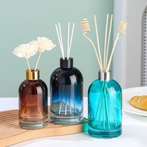 Bán buôn 200ml màu sậy khuếch tán chai thủy tinh vòng hương thơm chai thủy tinh - Product Image 5