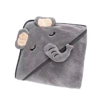 Baby Bath Towel Hooded Muslin Infant Blanket Baby Bath Towel with Hood