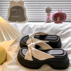 Sandalias de lujo 2026 nuevas para mujer, de tacón bajo y punta abierta, suela suave, planas, sencillas, tallas grandes, para verano - Product Image 2