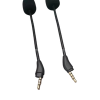 Gratis Pengiriman Mikrofon Pengganti Kompatibel dengan Headset Hyper X Cloud 3, Mikrofon Kompatibel dengan Headphone Hyper X Cloud III