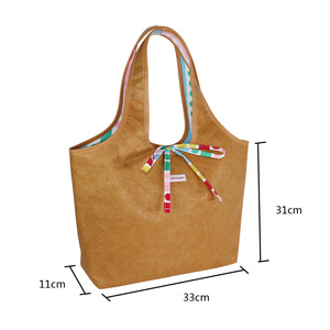 Sacs à main pour femmes en Tyvek résistant à l'eau, été, tout polyester, 2 faces, réutilisables, nouvelle mode, grande taille, haute qualité - Product Image 3