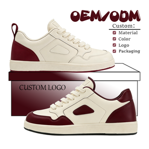 Scarpe Personalizzate OEM/ODM di Alta Qualità con Basso MOQ, Design Originale, Sneaker in Pelle per Uomo, Supporto per Logo Personalizzato - Product Image 6