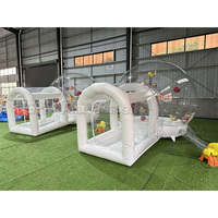 Vente flash : Maison à bulles gonflable, maison à ballons gonflable avec trampoline