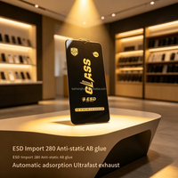 Protection d'écran en verre trempé antistatique ESD à colle intégrale, dureté 9H, pour Tecno Pova 5, Pova 4, Pop 8, prêt à la vente