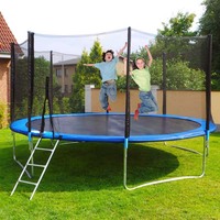 Trampolín Redondo para Exteriores de Fábrica, 6 pies, 8 pies, 10 pies, 12 pies, 14 pies, 15 pies, 16 pies, 150 kg, Trampolín para Niños