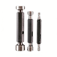 Jauges d'anneaux filetés métriques RNH en acier GCr15, précision élevée 0,01 mm Go/No Go, H6-H12, garantie 3 ans, kit de précision
