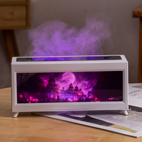 Diffuseur d'arôme de cheminée de flamme de l'humidificateur intelligent portable de la Chine 200ml pour le bureau à domicile