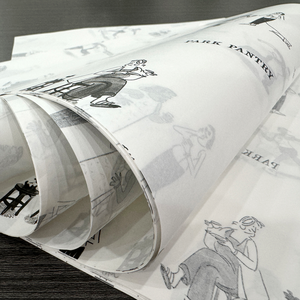 Papier de coton respirant résistant à l'humidité papier d'emballage dégradable motif d'impression personnalisé production en usine - Product Image 6