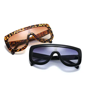 Оптовая продажа, солнцезащитные очки большого размера с логотипом на заказ, Прямая поставка