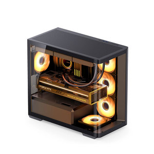 Jonsbo Ốp Máy tính chơi game phong cách argb Full Tower mATX D300 Seaview mATX với khung máy tính kính cường lực Cong - Product Image 3