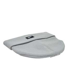 Puma Unisex Adult Beanie <b>Hat</b> Grey Ribbed Knit <b>Winter</b> Warmth - Product Image 5