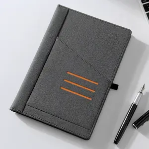 Recycled Sublimation Office Use Beautiful Lined Pu Notebook Leather Hardcover