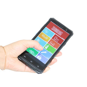 Escáner industrial alfombra código de barras impermeable WiFi móvil Android <span class=keywords><strong>PDA</strong></span> de mano - Product Image 6