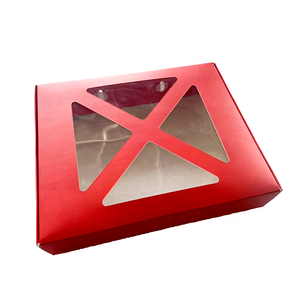 Embalaje Kawaii con logotipo personalizado, caja de papel Biodegradable de grado alimenticio, cartón blanco, tienda de postres, pastel encantador, con ventana de compra - Product Image 4