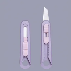 MIDDIA taglierina taglierina in ceramica di sicurezza taglierina per scatola con bordo a dente di sega coltelli in cartone per taglio di carta portatile