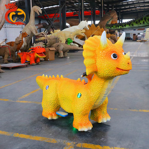 Giải Trí Coin Vận Hành <span class=keywords><strong>Kiddie</strong></span> Điện Dinosaur Ride Xe Đối Với Mall - Product Image 2