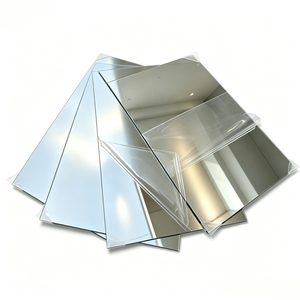 Wholesale PC Mirror Sheet A4 Hard Coated Anti <b>Scratch</b> Shatterproof Mirror for Bathroom Cabinet Furniture Decoration - Product Image 1