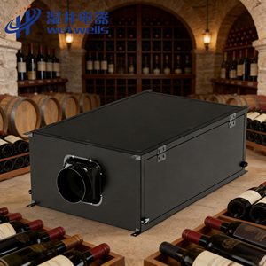 Deshumidificador de Aire Fresco WETWELLS de Doble Flujo con Calefacción, Nuevo Sistema de Ventilación Eléctrico, Deshumidificador Industrial Personalizable - Product Image 1