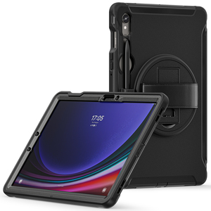 360 di rotazione resistente robusta custodia protettiva per <span class=keywords><strong>Samsung</strong></span> <span class=keywords><strong>Galaxy</strong></span> <span class=keywords><strong>Tab</strong></span> S10 FE <span class=keywords><strong>11</strong></span> "X520 2025 S9 FE/S9 tracolla Cover - Product Image 6