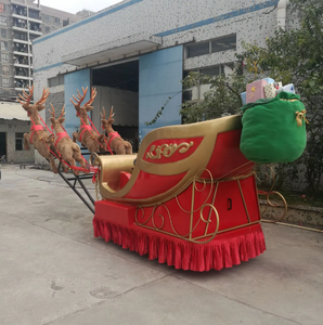 Décorations <span class=keywords><strong>de</strong></span> Noël commerciales pour l'extérieur, ornements <span class=keywords><strong>de</strong></span> Père Noël grandeur nature, décorations <span class=keywords><strong>de</strong></span> traîneau <span class=keywords><strong>de</strong></span> Noël électriques - Product Image 2