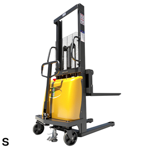 Empilhador de paletes semi-elétrico <span class=keywords><strong>Manual</strong></span> Fork <span class=keywords><strong>Lift</strong></span> <span class=keywords><strong>Pallet</strong></span> Stacker3.5M Empilhador elétrico Walkie Reach <span class=keywords><strong>Pallet</strong></span> <span class=keywords><strong>Lift</strong></span> Gabelstapler elétrico - Product Image 5