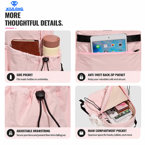 Mochila Escolar Antirrobo para Niñas, Diseño Estético, Ligera, con Múltiples Bolsillos, para Uso Diario, para Estudiantes, 2026, MOQ Bajo - Product Image 3