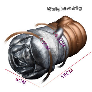 GEEBA Masturbateur masculin en forme de tasse Organisme extraterrestre artificiel Vagin en silicone épais Jouets sexuels Doux Pussy de poche intime pour hommes - Product Image 6