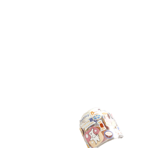 1 Rollo de Cinta Adhesiva de Papel de una Sola Cara, Impermeable, de Grado Ingeniería, Adhesivo Activado por Agua, con Diseño de Perros, para Decoración de Agendas - Product Image 1