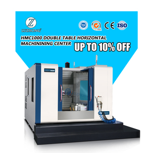<span class=keywords><strong>Centro</strong></span> de Mecanizado Horizontal de Alta Velocidad HMC500 de un Solo Husillo con Control CNC Fanuc BT40 en Venta - Product Image 1
