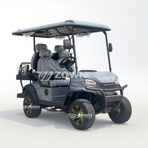 Carrito de Golf Eléctrico de Alto Rendimiento, Buggy Pequeño de 4 Plazas, Marca ZOWN, Garantía de 2 Años, 4 Ruedas, para Resorts - Product Image 2