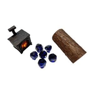 CHANGQI CDI-DB Vetro per Fuoco Blu Cobalto Zirconio 1 Pollice Pietre di Vetro per Caminetto a Gas <span class=keywords><strong>e</strong></span> Braciere Nero ad Alta Lucentezza - Product Image 4