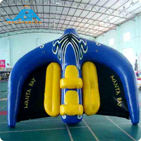 Vente flash : Tube gonflable en forme de raie manta pour sports nautiques