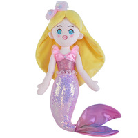 Belles jouets en peluche de sirène Faites votre propre jouet en peluche peluche poupée princesse sirène
