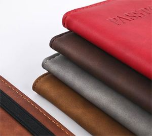 Funda de Pasaporte de Cuero PU de Viaje con Logotipo Personalizado, Cartera con Ranura para Tarjeta SIM, Porta Tarjetas y Boletos Funcional - Product Image 3