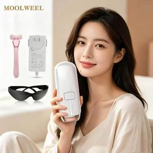 Moolweel T055 Sapphire Portable IPL Laser Epilator Painless <strong>Icecooling</strong> Home Use Care Skin Rejuvenation Laser Quartz Hair Removal - Product Image 1