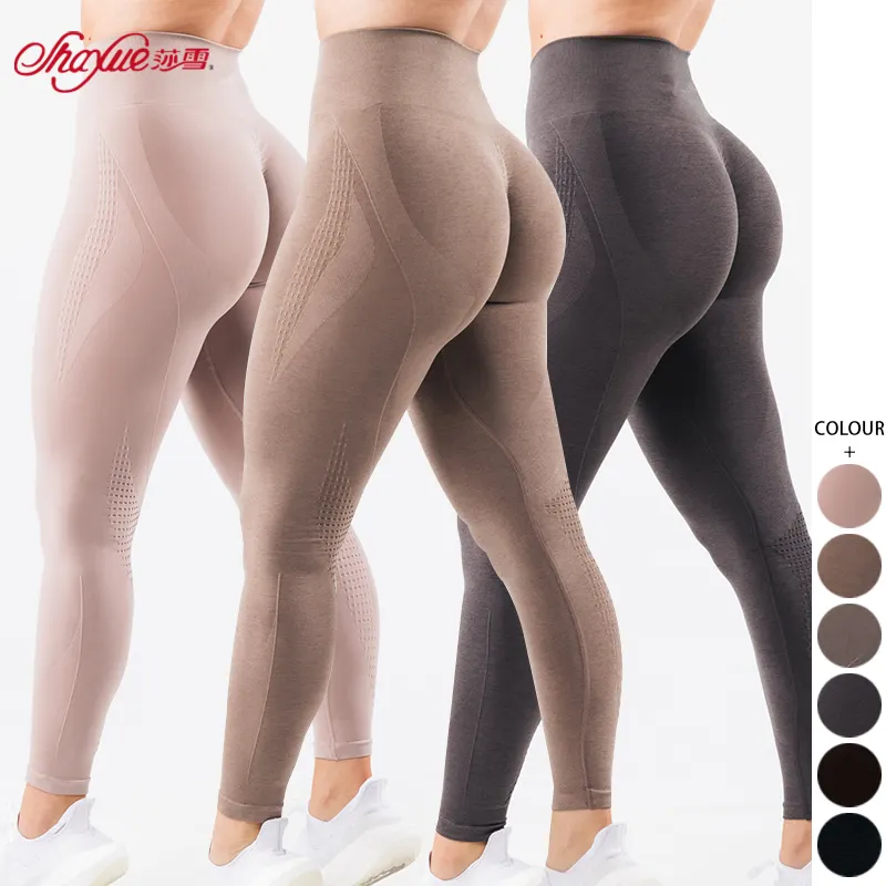 Pantalones de cintura alta de Peach para Fitness, mallas de entrenamiento para correr, mallas para Yoga, realce de glúteos