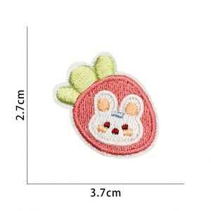 Nouvelle broderie thermocollante, patchs animaux mignons et colorés (ours, grenouille, lapin, canard) pour sacs, vêtements, coques de téléphone et décoration - Product Image 4