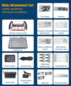 รีโมทคอนโทรลไร้สาย [12V 24V DC] สำหรับยกท้ายรถบรรทุกและสวิตช์ควบคุมไฮดรอลิกสำหรับรถพ่วง - Product Image 6