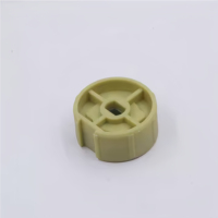 Adaptateur d'entraînement de couronne de Tube en Nylon en plastique de 50mm avec accessoires de rideau de Format électrique pour la technique de moteur d'ombre de rouleau de 35mm plaine