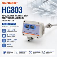 Sonde amovible de température et d'humidité HENGKO HG803 316L pour la surveillance des conduits CVC et des salles blanches