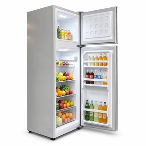 <span class=keywords><strong>Frigorifero</strong></span> Compatto Bianco con Congelatore Superiore da 158L, Frigo <span class=keywords><strong>a</strong></span> <span class=keywords><strong>Doppia</strong></span> Porta per Dormitorio, Ufficio e Piccoli Spazi - Product Image 2