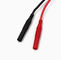Connecteurs BNC de haute qualité 4MM isolé gainé fiche banane ensemble de câbles de fil de Test à Double extrémité