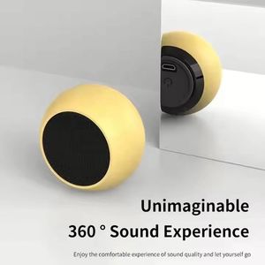 Portable M3 Macaron Colorful Wireless <b>Speaker</b> Radio Subwoofer Round Small Steel Cannon 3D Mini Tws Music <b>Speaker</b> - Product Image 4