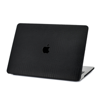Penutup Laptop portabel, motif buaya palsu untuk MacBook Air 13/15/14 Pro/16 M2/M3/M4/M5-Durable tahan Air desain selempang