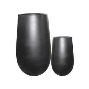 Pots de plantes modernes en fibre de verre pour la maison, le jardin, le bureau, légers, durables, écologiques, prix de gros, livraison directe - Product Image 1