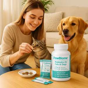 Probiotiques pour chiens 10 organiques sans antibiotiques Mercola Digestive Finn Powder Prébiotiques et probiotiques liquides pour chiens - Product Image 4