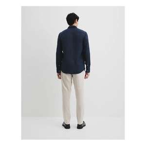 Chemise pour homme, look classique, coupe améliorée, tissu de qualité développé pour une tenue décontractée moderne et durable, en provenance d'Inde - Product Image 3